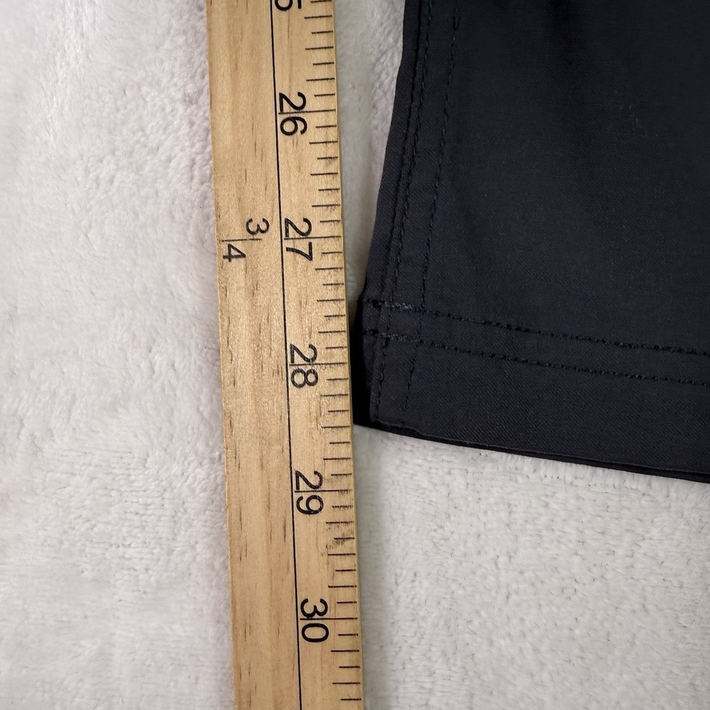 Prana Pants Womens 8 Gray Stretch Roll-up Snap Hiking Outdoors Gorpcore‎ - Picture 10 of 13
